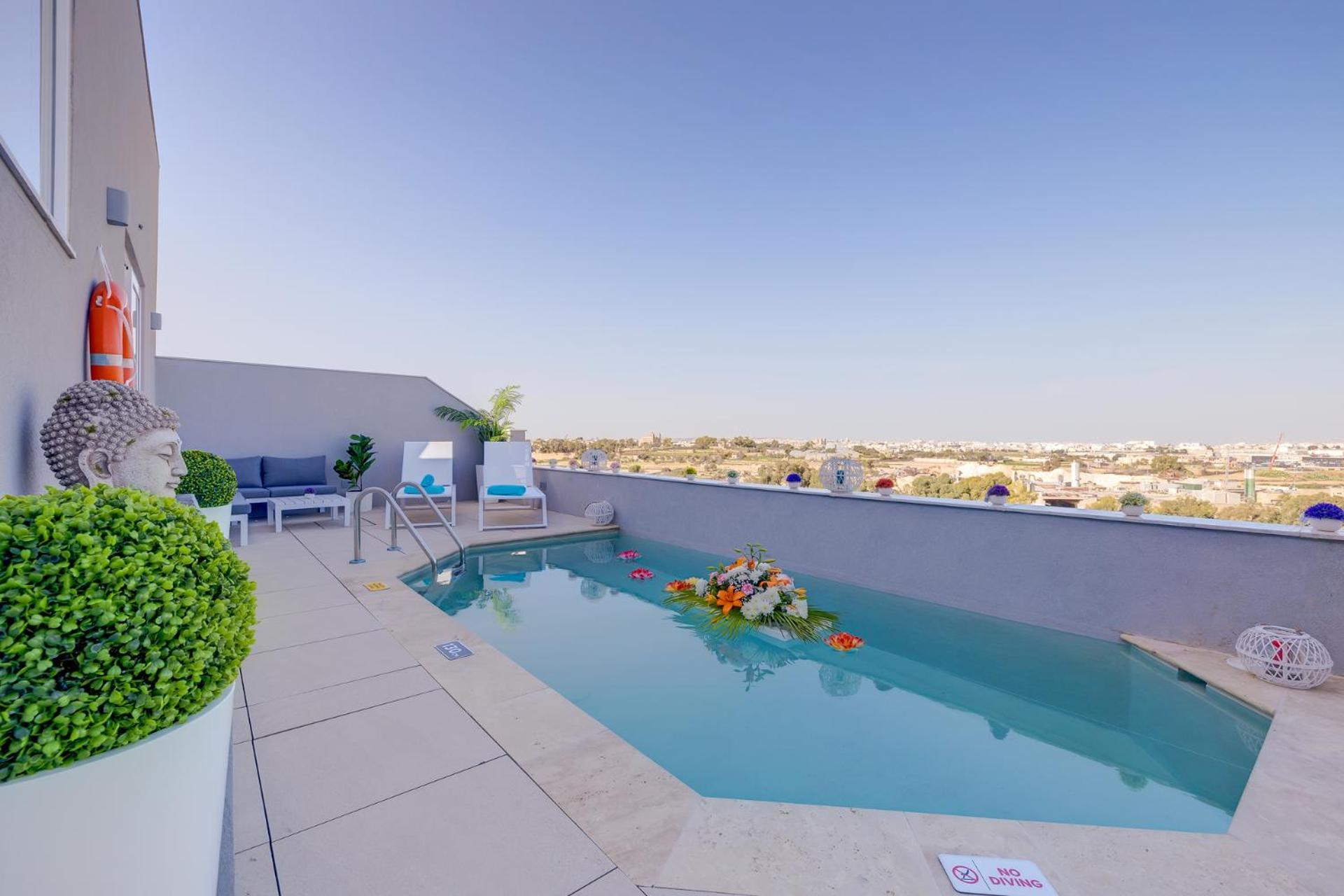 Salmar Court Holiday Apartments Hal Ghaxiak Zewnętrze zdjęcie
