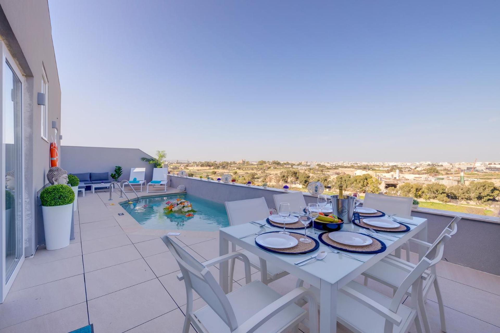 Salmar Court Holiday Apartments Hal Ghaxiak Zewnętrze zdjęcie